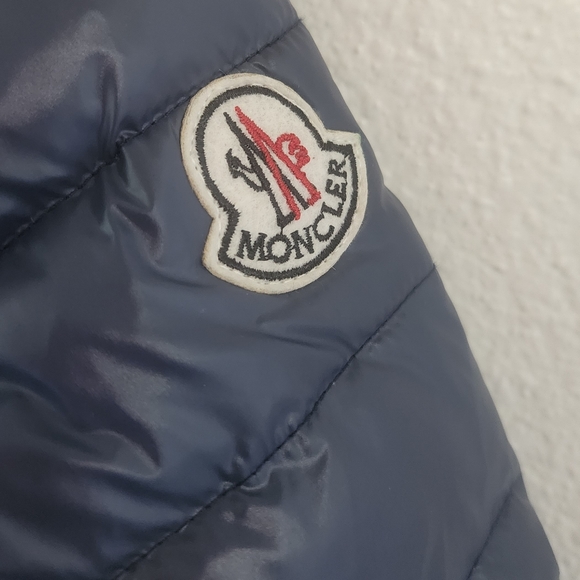 Moncler NWT Navy Blue Cereste Puffer Coat Sz Medium - Picture 10 of 16